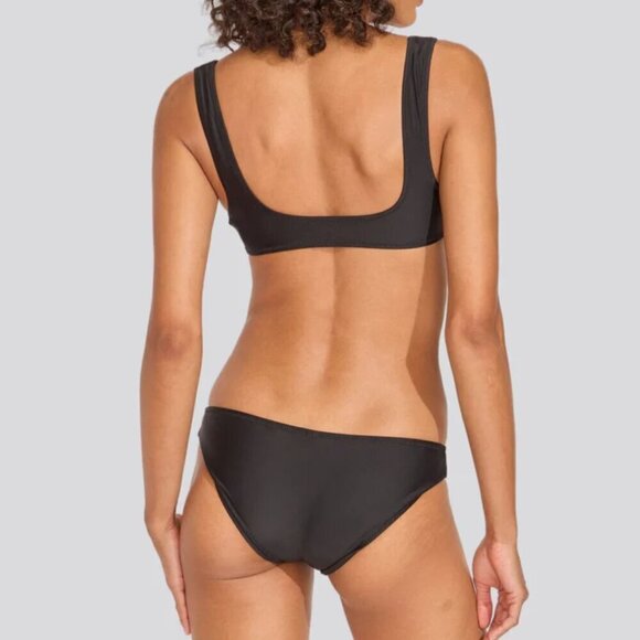 New Solid & Striped The Elle Black Swim Bikini Top NWT XL - Picture 8 of 12
